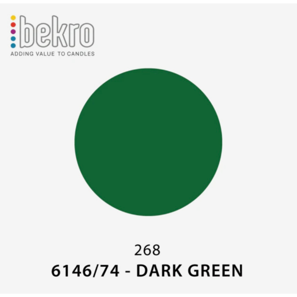 Bekro Dye - 6146/74 - Dark Green (268)