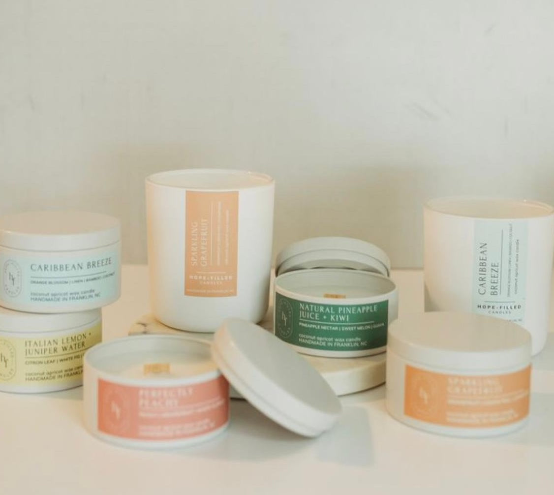 Candles Tins & Jars