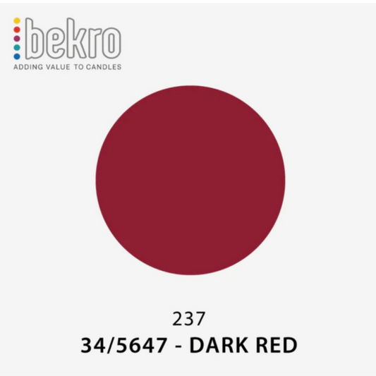Bekro Dye - 5647/34 - Dark Red (237)