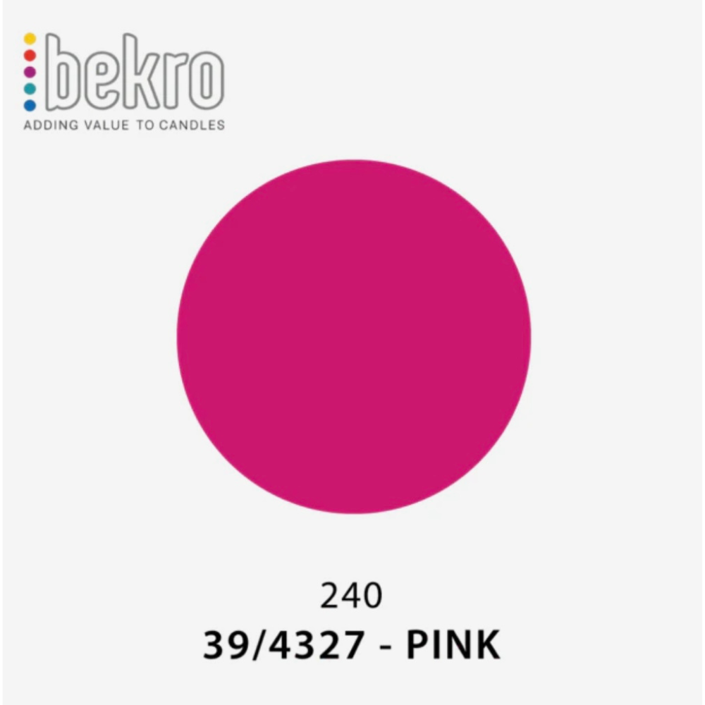 Bekro Dye - 4327/39 - Pink (240)