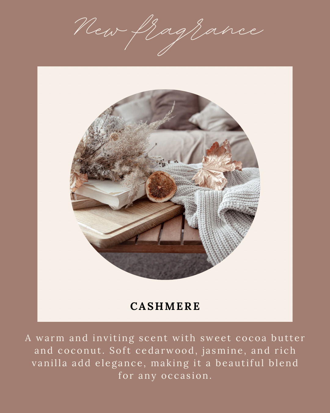 Cashmere - Candle Fragrance Oil