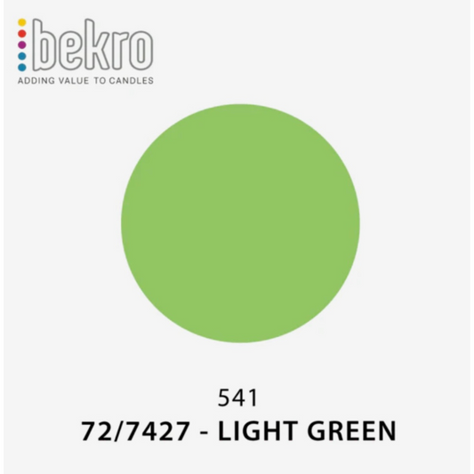 Bekro Dye - 7427/72 - Light Green (541)