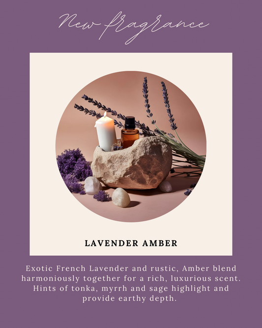 Lavender Amber - Candle Fragrance Oil